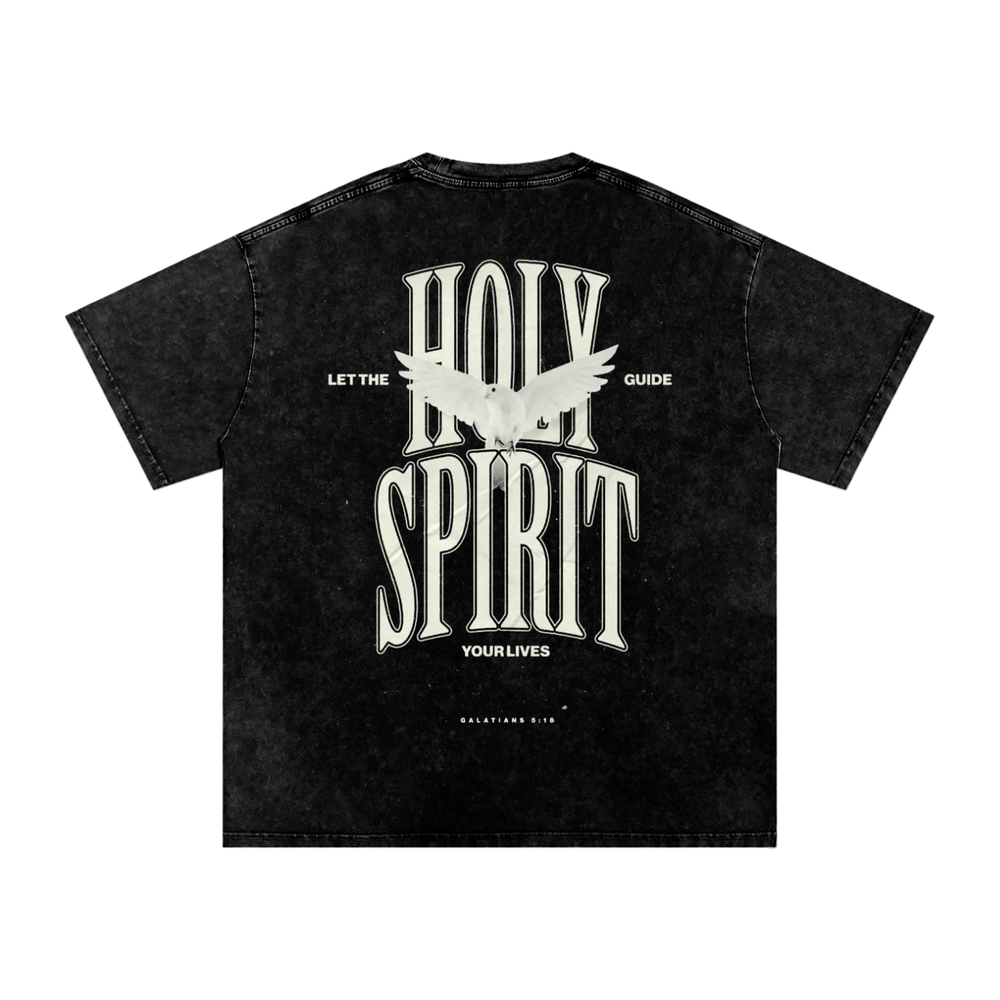 Holy Spirit Washed Oversized Tee