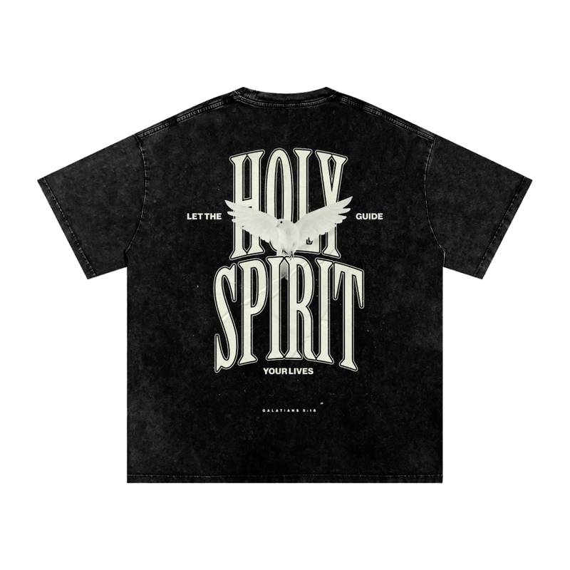 Holy Spirit Washed Oversized Tee